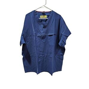 Medline 2XL scrub top Item 224 dark blue